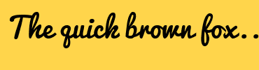 Image with Font Color 000000 and Background Color FFD54B