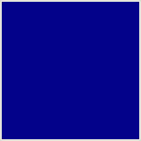 000088 Hex Color Image (BLUE, NAVY BLUE)
