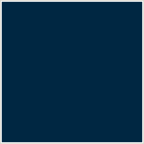002742 Hex Color Image (BLUE, MIDNIGHT BLUE, PRUSSIAN BLUE)