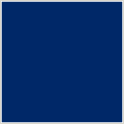 002868 Hex Color Image (BLUE, MIDNIGHT BLUE)