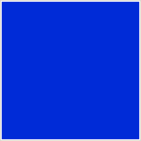 002BD7 Hex Color Image (BLUE, DARK BLUE)