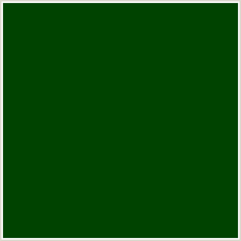 004300 Hex Color Image (CRUSOE, GREEN)