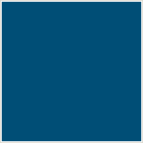 004E76 Hex Color Image (BLUE, MIDNIGHT BLUE, REGAL BLUE)