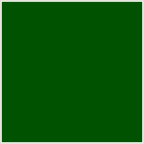 005200 Hex Color Image (CRUSOE, GREEN)