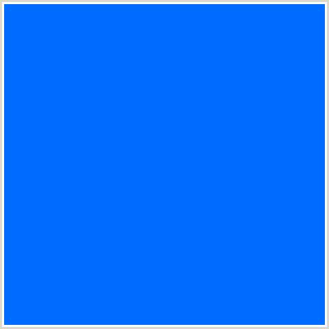 006BFF Hex Color Image (BLUE, BLUE RIBBON)