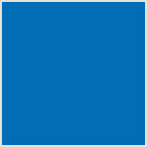 006DB6 Hex Color Image (BLUE, DEEP CERULEAN)
