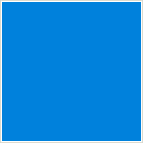 0082DC Hex Color Image (BLUE, LOCHMARA)
