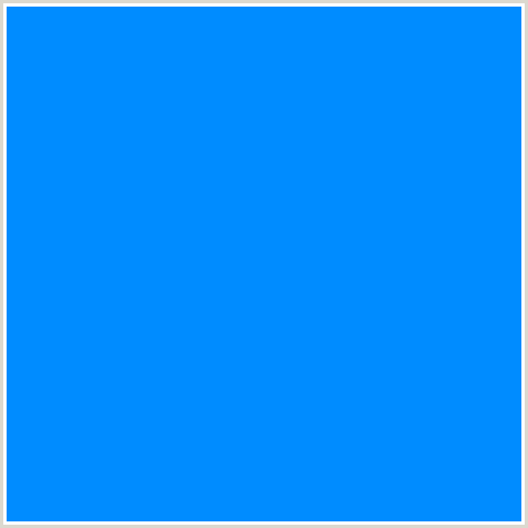 008CFF Hex Color Image (AZURE RADIANCE, BLUE)