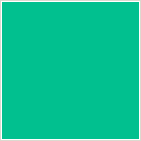 01C08F Hex Color Image (BLUE GREEN, CARIBBEAN GREEN)