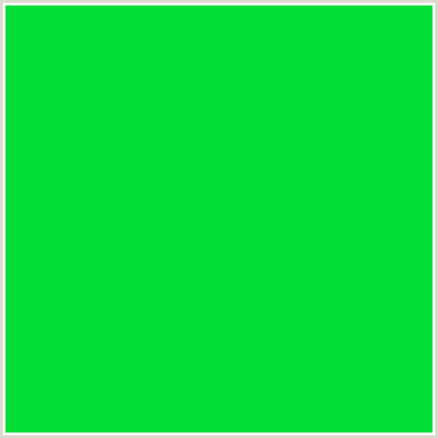 01DE36 Hex Color Image (GREEN, MALACHITE)