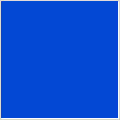 0248D4 Hex Color Image (BLUE, SCIENCE BLUE)