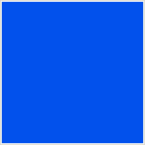 0251EC Hex Color Image (BLUE, BLUE RIBBON)