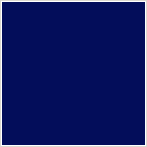 030D5A Hex Color Image (BLUE, GULF BLUE, MIDNIGHT BLUE)