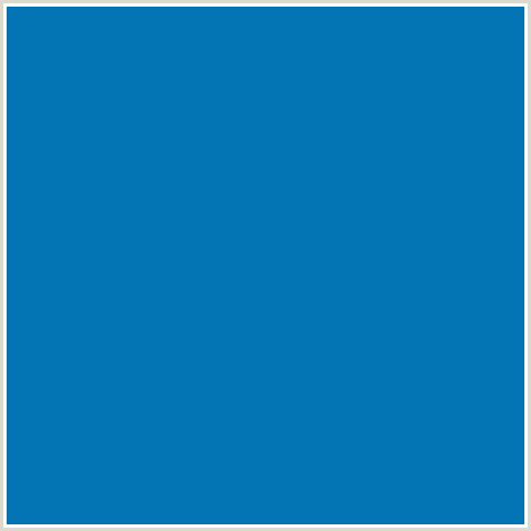 0375B4 Hex Color Image (BLUE, DEEP CERULEAN)