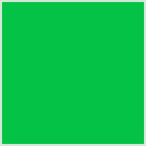 04C246 Hex Color Image (GREEN BLUE, MALACHITE)