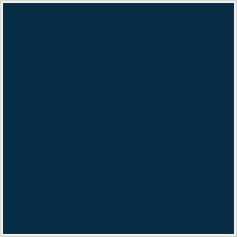 052C42 Hex Color Image (BLUE, BLUE WHALE, MIDNIGHT BLUE)