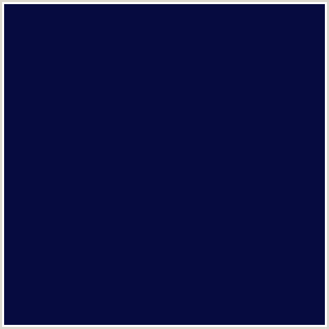 060B40 Hex Color Image (BLUE, DEEP COVE, MIDNIGHT BLUE)
