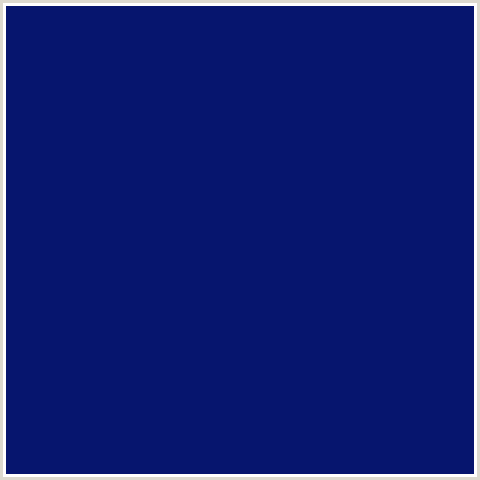 06156E Hex Color Image (BLUE, DEEP SAPPHIRE, MIDNIGHT BLUE)