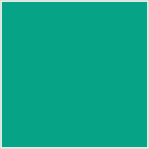 06A387 Hex Color Image (BLUE GREEN, NIAGARA)