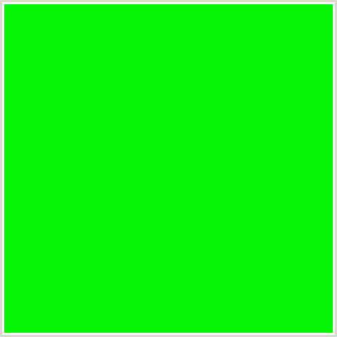 06F406 Hex Color Image (GREEN)
