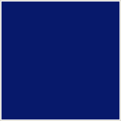 07196B Hex Color Image (BLUE, DEEP SAPPHIRE, MIDNIGHT BLUE)