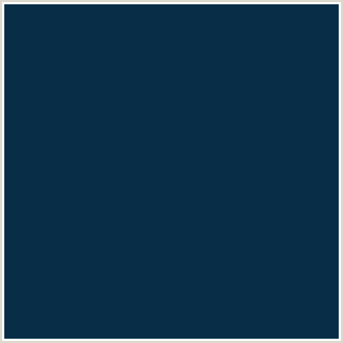 082D46 Hex Color Image (BLUE, MIDNIGHT BLUE, TARAWERA)