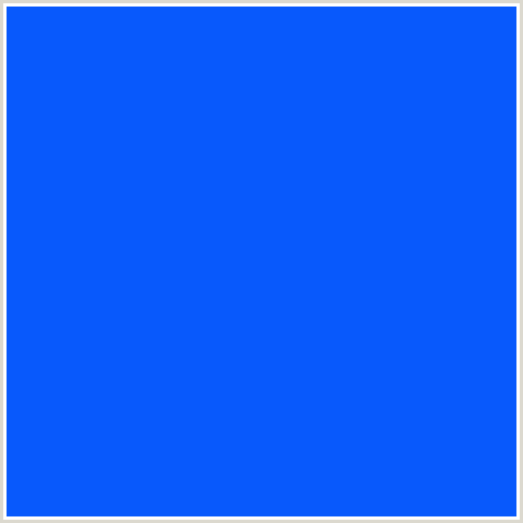 0859FC Hex Color Image (BLUE, BLUE RIBBON)