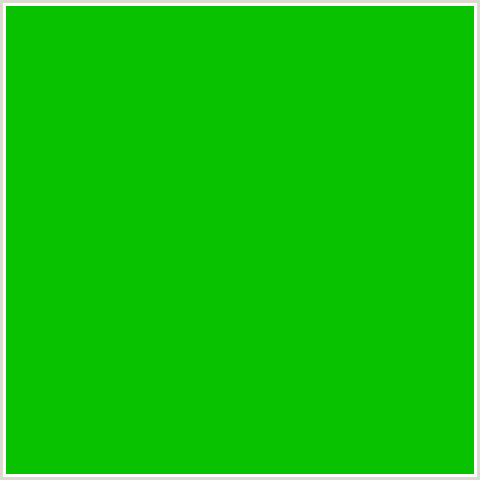 08C200 Hex Color Image (GREEN)