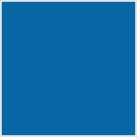 0A67A6 Hex Color Image (BAHAMA BLUE, BLUE)