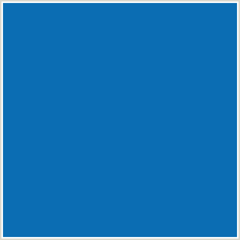 0B6DB3 Hex Color Image (BLUE, DENIM)