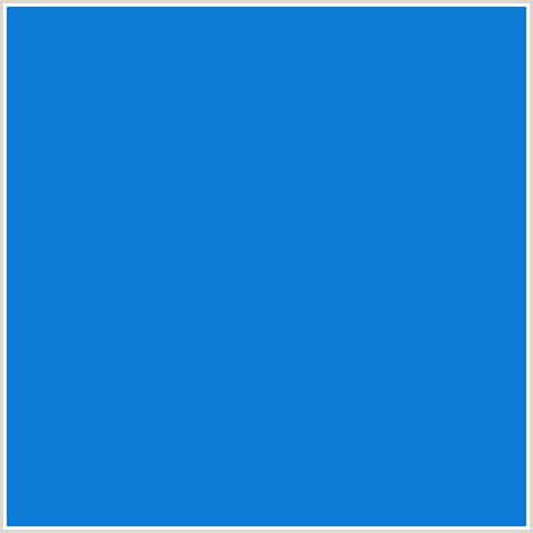 0B7BD6 Hex Color Image (BLUE, LOCHMARA)