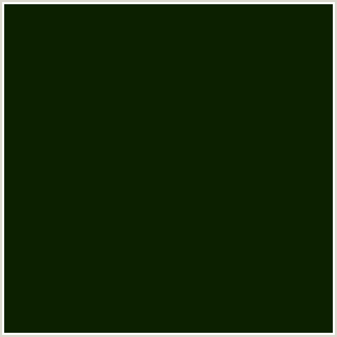 0C2000 Hex Color Image (DEEP FIR, GREEN)