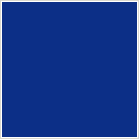 0C2F87 Hex Color Image (BLUE, TOREA BAY)
