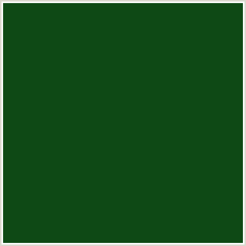 0E4915 Hex Color Image (GREEN, PARSLEY)