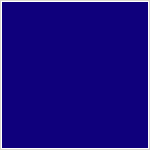 0F007C Hex Color Image (BLUE, MIDNIGHT BLUE, NAVY BLUE)