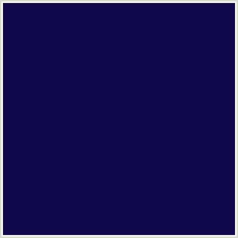 11074D Hex Color Image (BLUE, DEEP COVE, MIDNIGHT BLUE)
