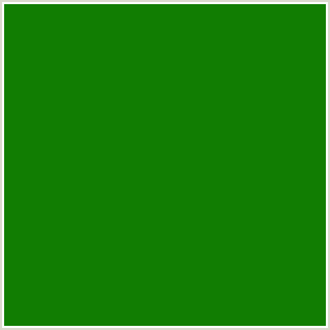 117D02 Hex Color Image (FOREST GREEN, GREEN, JAPANESE LAUREL)