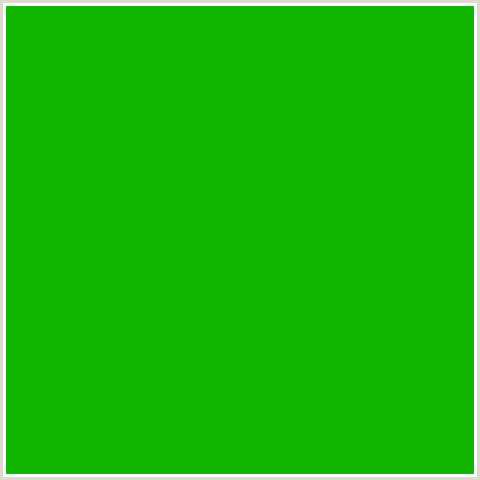 12B600 Hex Color Image (GREEN)