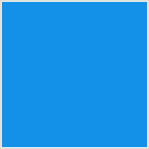 1391E8 Hex Color Image (BLUE, CURIOUS BLUE)