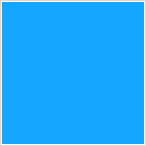 15A6FF Hex Color Image (BLUE, DODGER BLUE)