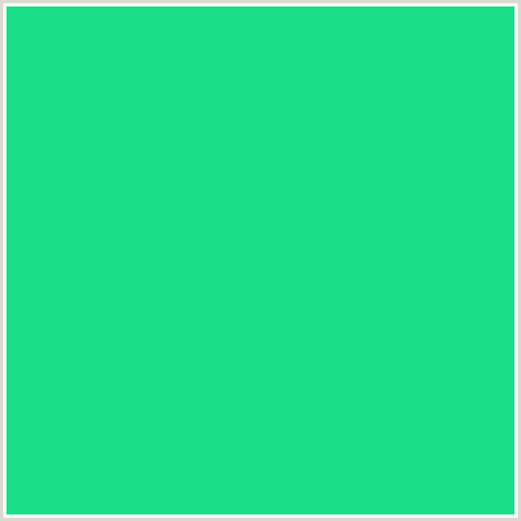 19DD89 Hex Color Image (GREEN BLUE, MOUNTAIN MEADOW)