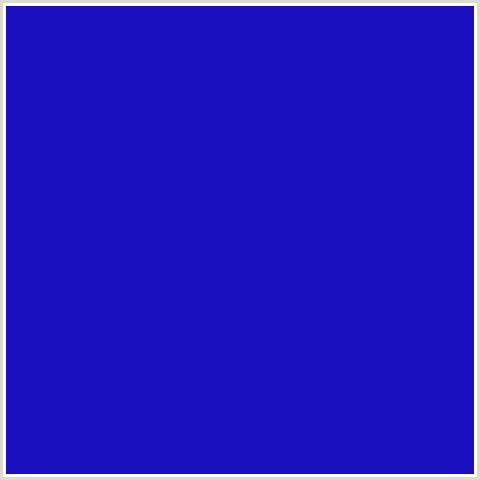 1A10BF Hex Color Image (BLUE, TOREA BAY)