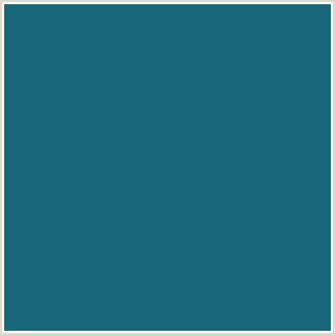 1A677A Hex Color Image (BLUMINE, LIGHT BLUE)