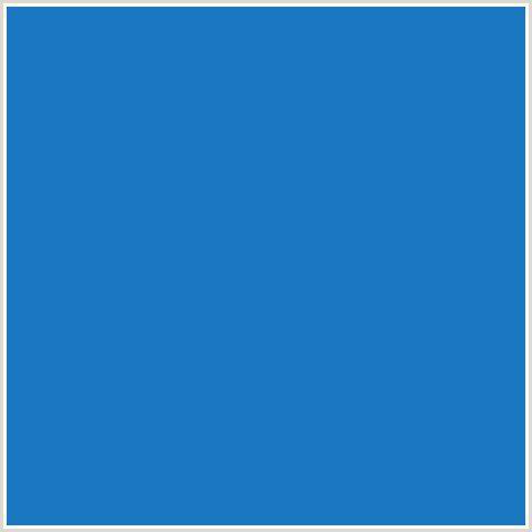 1A78C1 Hex Color Image (BLUE, DENIM)