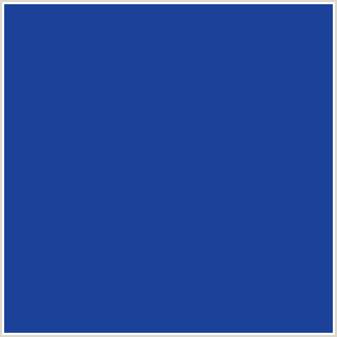 1B4298 Hex Color Image (BLUE, FUN BLUE)