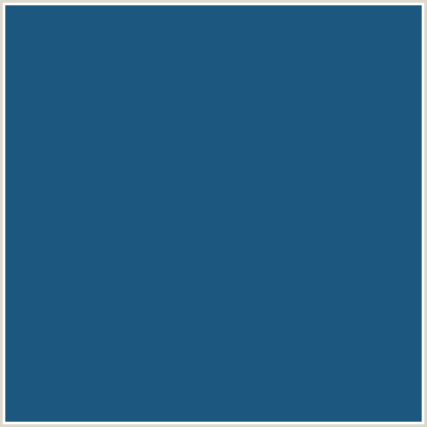 1B577F Hex Color Image (BLUE, BLUMINE)