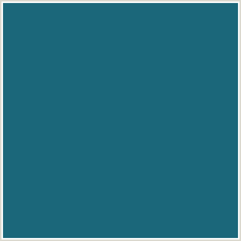 1B677A Hex Color Image (BLUMINE, LIGHT BLUE)