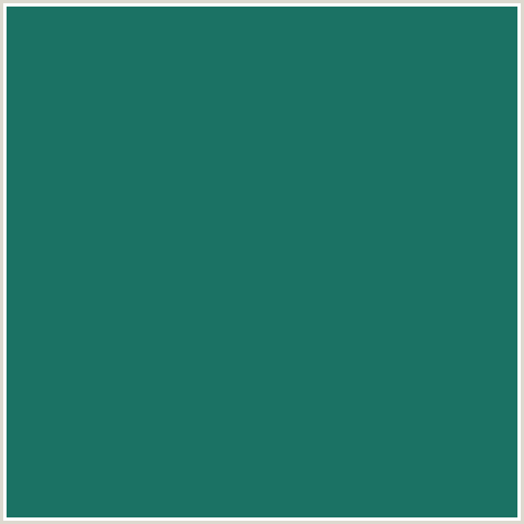 1B7264 Hex Color Image (BLUE GREEN, GENOA)