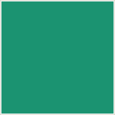 1B9371 Hex Color Image (BLUE GREEN, ELM)