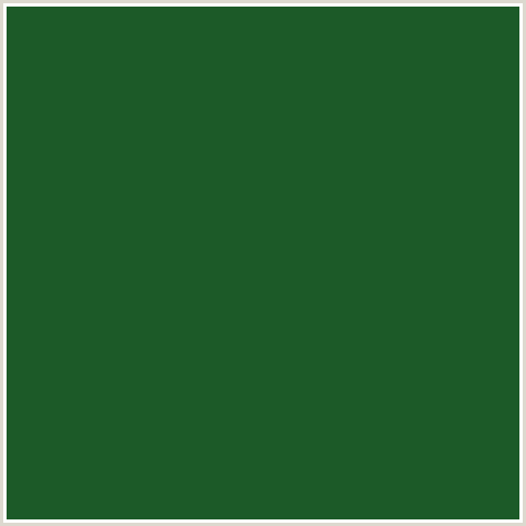 1C5A28 Hex Color Image (GREEN, GREEN PEA)